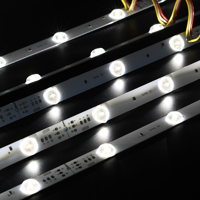 3030 2835 ışık kutusu için arkadan aydınlatmalı LED şerit SEG tekstil gerginlik CCT (3000-7500K) 178 ışın açısı rulo bant