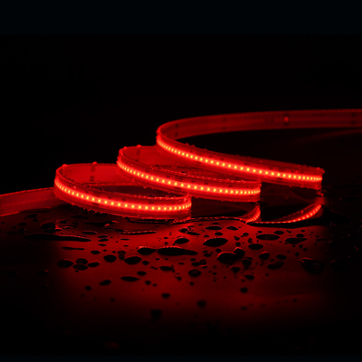 IP20 Rgbw Rgb Cob Led Şerit Işığı 12V 24V Piksel Esnek Emitten Adres edilebilir Cob LED şerit
