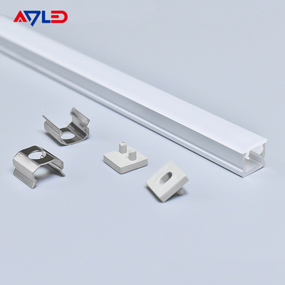 0606 LED Alüminyum Profili LED Çizgi Profili Kanalı LED Çizgi için Işık Difüzörü Ekstrüzyon Kanalı