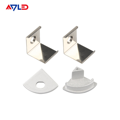 LED Çizgi Profili Kanal Işık Diffuser Köşe Ekstrüzyon Kanalı LED Alüminyum Profili LED Çizgi için