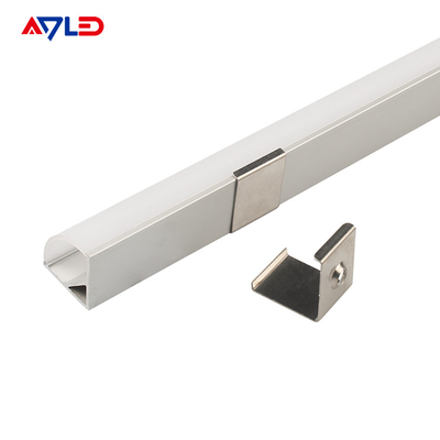 LED Çizgi Profili Kanal Işık Diffuser Köşe Ekstrüzyon Kanalı LED Alüminyum Profili LED Çizgi için