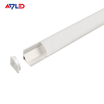 LED şerit profili kanalı ADP-1616B LED şerit için ışık difüzörü köşesi ekstrüzyon kanalı