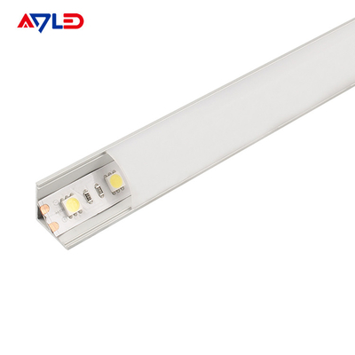 LED şerit profili kanalı ADP-1616B LED şerit için ışık difüzörü köşesi ekstrüzyon kanalı