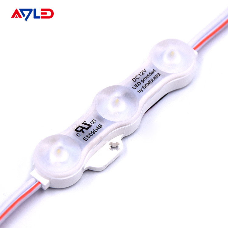 1.2W IP68 DC12V 3 LED Modülleri LED ile SMD2835 160°Açıntılı bantla