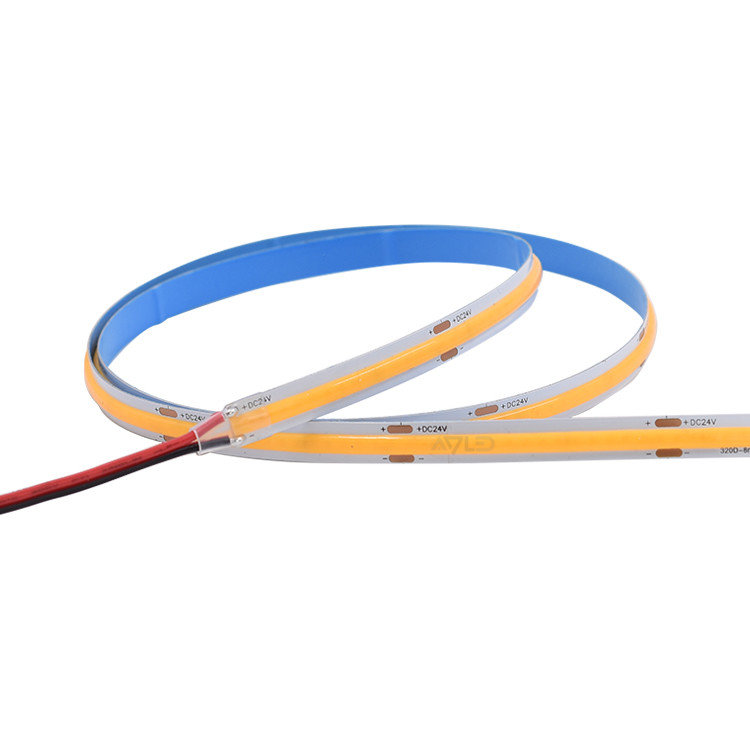 UL Cob Strip 8mm 10mm 320leds Cob Led Light Dış Su geçirmez Cob Led Esnek Şerit Işık