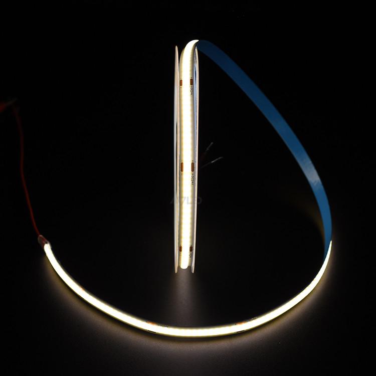 320 LED Fleksibel COB LED Çizgi Işık 3000K/4000K/6500K CE ve RoHS Sertifikalı 24V/12V