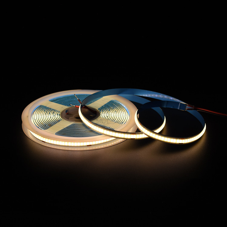 Esnek COB LED Şerit Işığı - 24V, 320 LED, 3000K Renk Sıcaklığı, 8mm Genişliği, 3 Yıllık Garanti - Adled LED.
