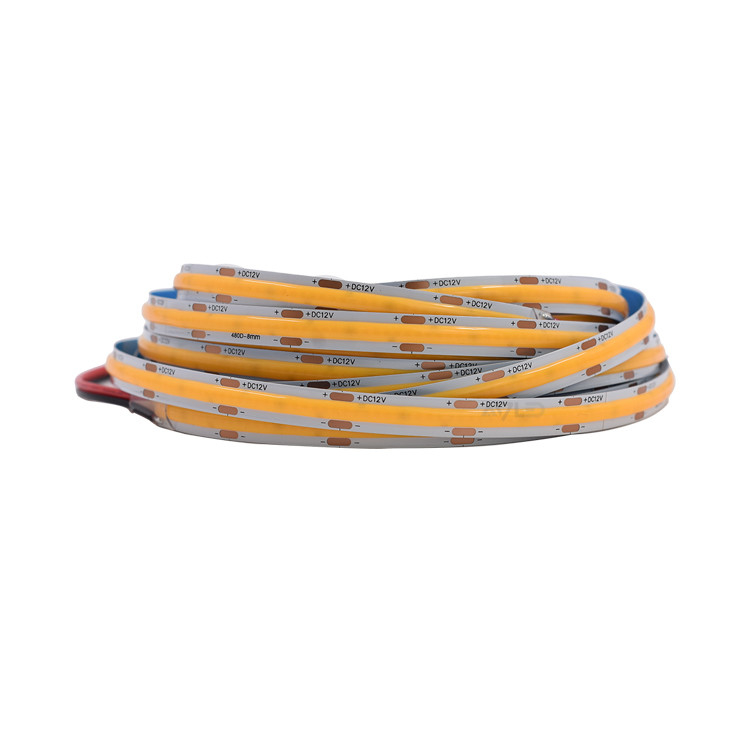 Ruloya Rulo 10mm PCB Board IP20 Cob LED Işıklar Noktasız COB LED Şerit