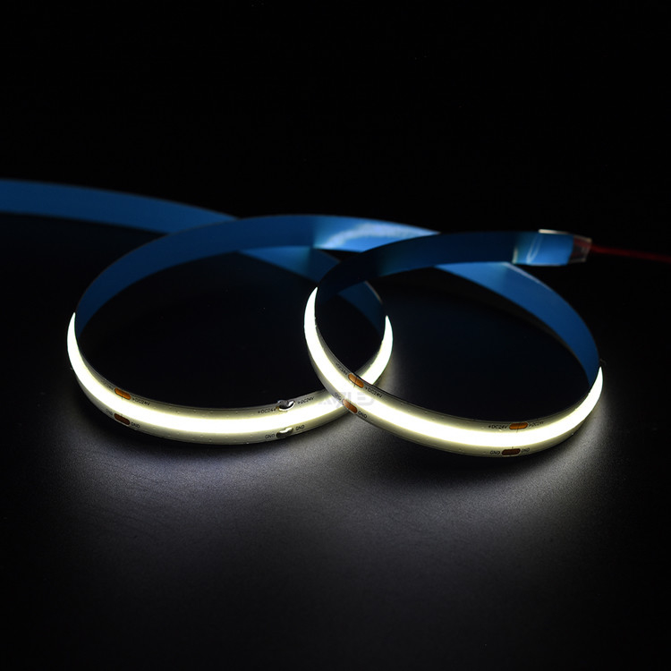 LED Şerit Işık Dimming Custom COB LED Şerit Fiyat Running Led Cob 3000K Warm White