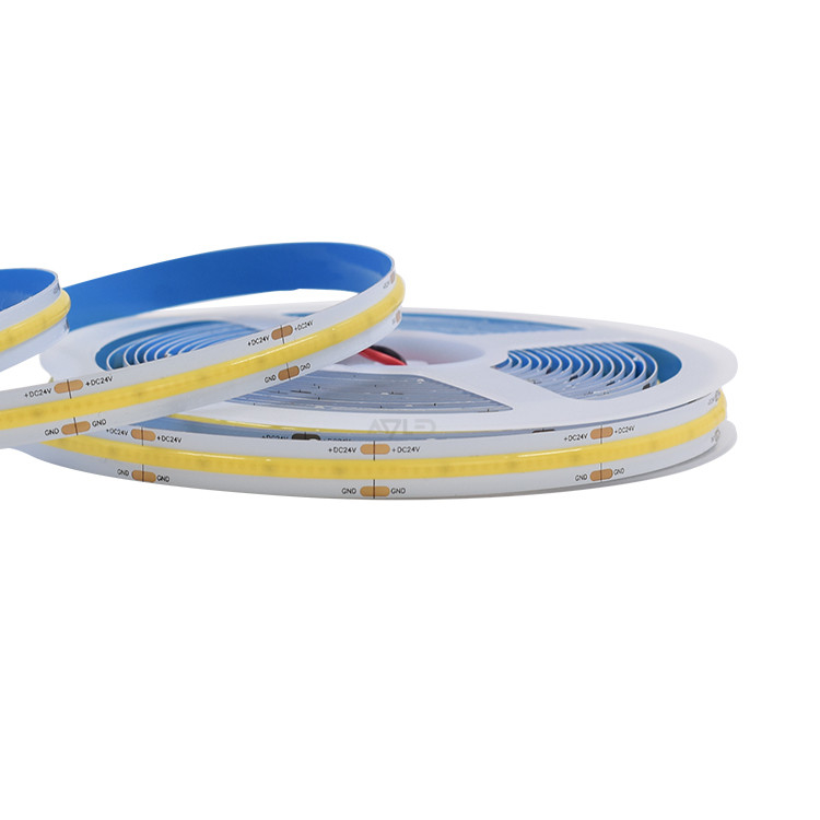 bant ışığı led5M Dot Free Uniform Lighting Chip on board led strip lighting 12W/M Fleksibel Led Strip Cob 12Vtape lig