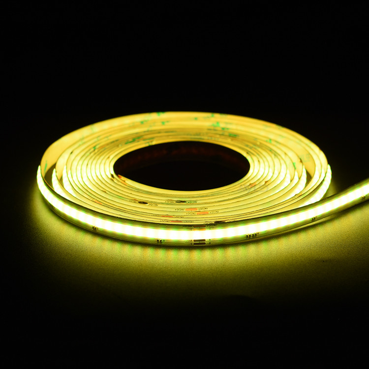 12 Volt Işık Şeritleri Nasıl Bağlanır Led Ve Plug In Led Şerit Işıklar 504Leds / M Ip20 Beyaz Işık 12V Esnek Cob Led