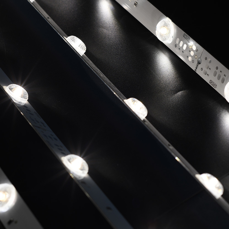 Reklam için ışık çubuğu LED ışık çubuğu 100lm / W Beyaz / sıcak Beyaz / doğal Beyaz Değişken LED Çubuk Arkaplanı