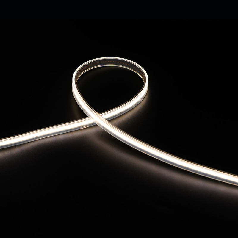 IP20/IP67 Rated COB LED Strip Light 480 LED/m ve 10W/m çıkışlı lekesiz doğrusal