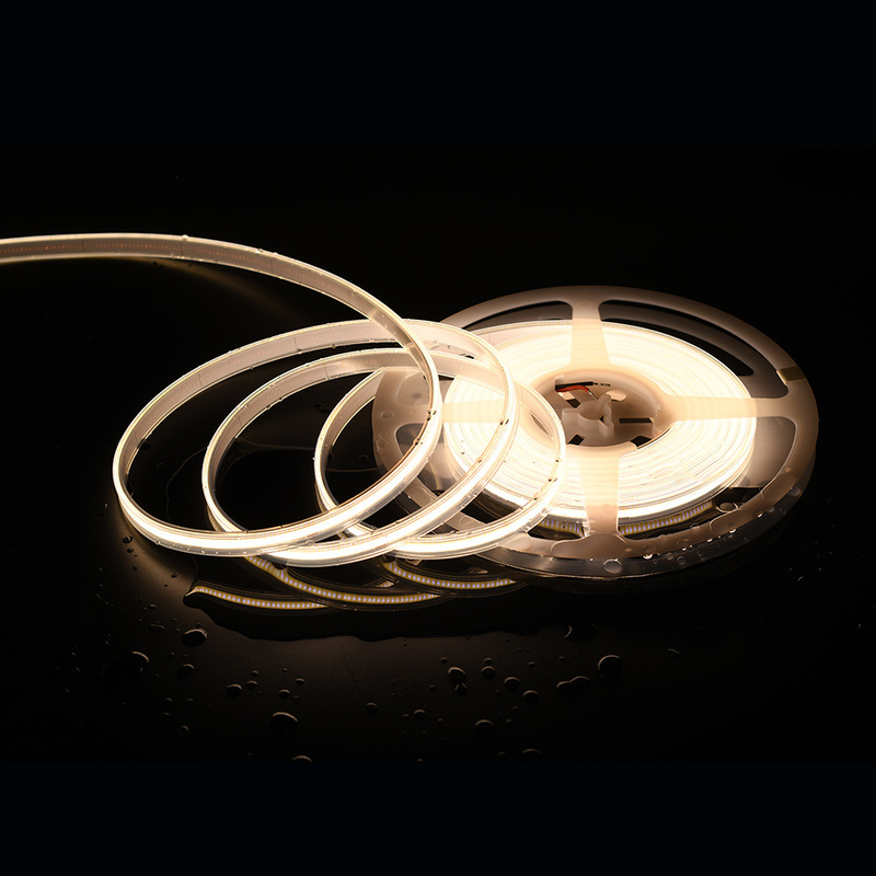 COB DC24V Esnek LED Şerit Işığı 480leds / m Rel To Reel Beyaz Renk Sıcaklığı IP20 3 yıllık garanti ile sınıflandırılmıştır