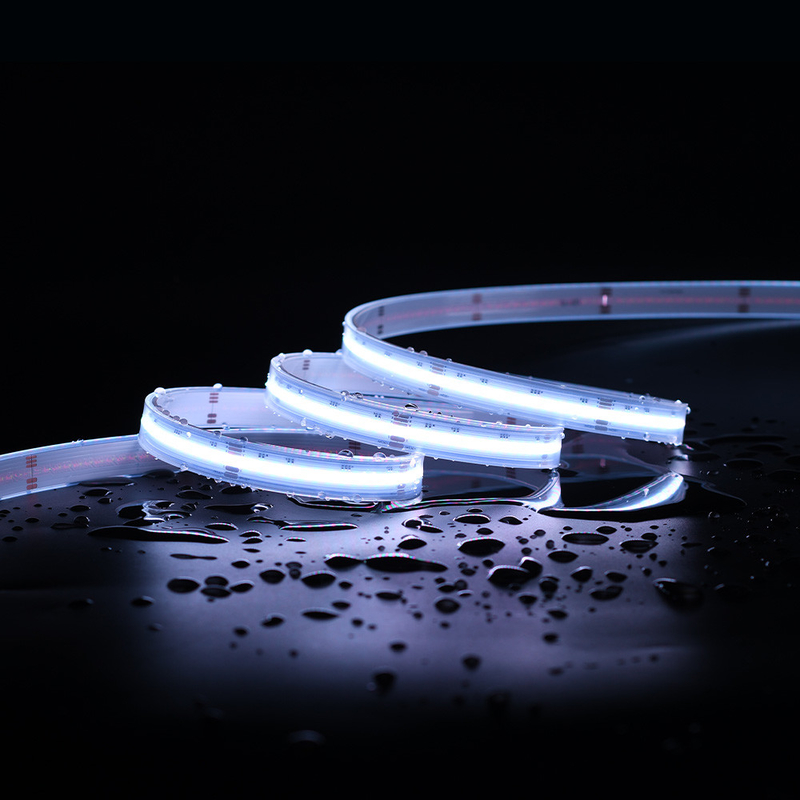 LED şerit ışıkları ticari profesyonel fabrika tam renk RGBW akıllı şerit ışıkları ip20 ip65 COB LED şeritler