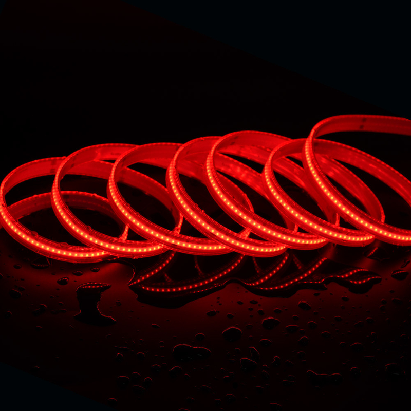 Soğuk Beyaz Süper Parlak RGB Esnek Tedarikçiler 896 12v 24v Cob Led Çizgi Işık