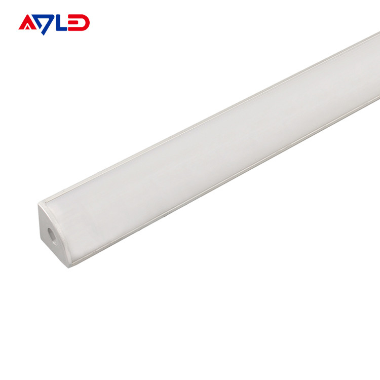 LED şerit profili kanalı ADP-1616B LED şerit için ışık difüzörü köşesi ekstrüzyon kanalı